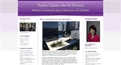 Desktop Screenshot of nadinejeanne.com